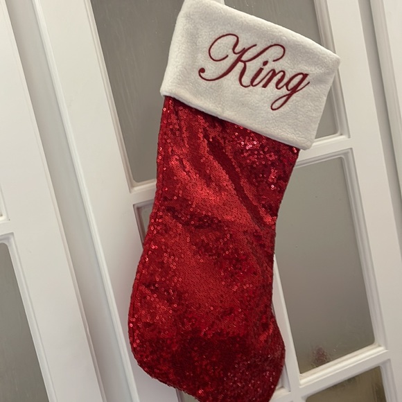 Gigi Seasons sequined King/Queen stockings - Picture 3 of 4